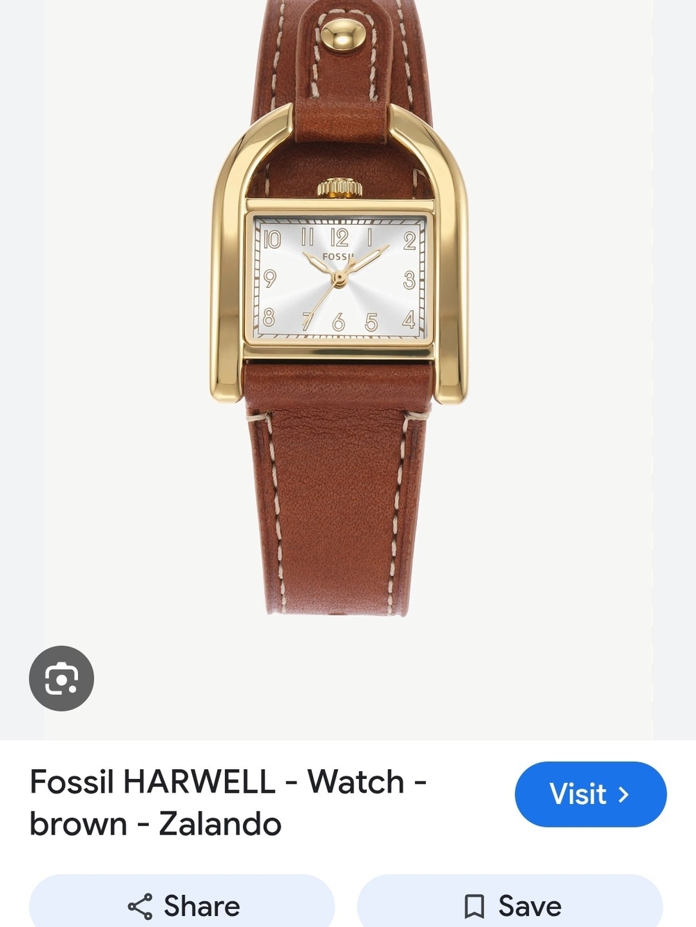 Fossil Harwell Leather Watch
